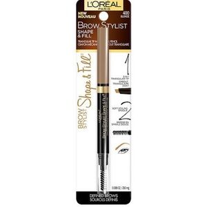 🆕 Set of 2 LOREAL BROW STYLIST SHAPE & FILL, BLONDE 400